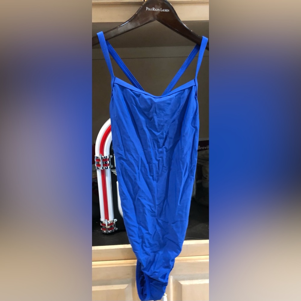 Speedo Royal Blue Swimsuit Sz. 38 / 12